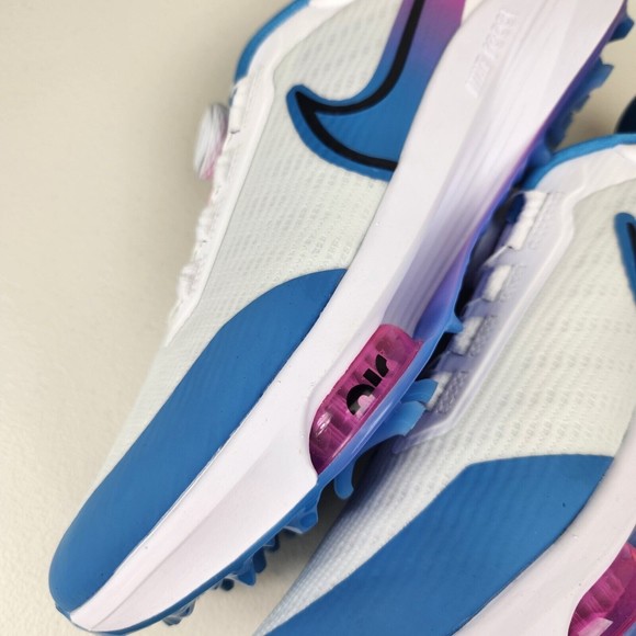 Nike Air Zoom Infinity Tour Next% BOA Blue/Pink Golf Shoes Men\'s 10W DJ5590-100 main image 4